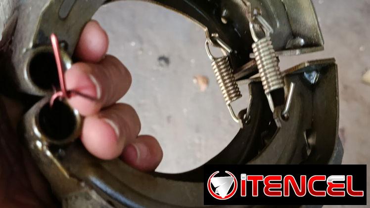 Bandas de freno para triciclo