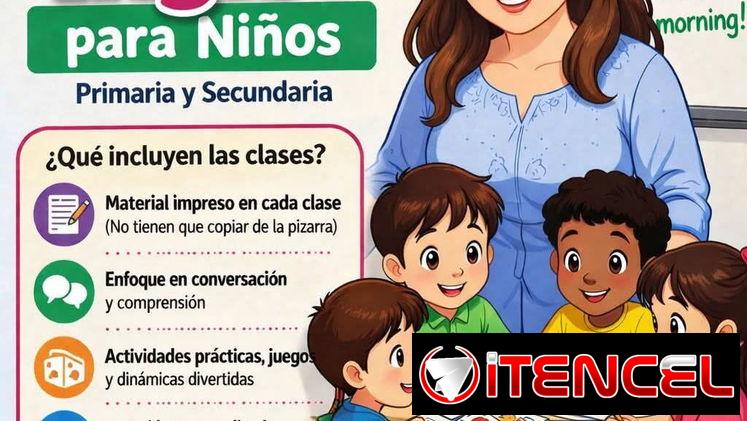 Clases de inglés para niños