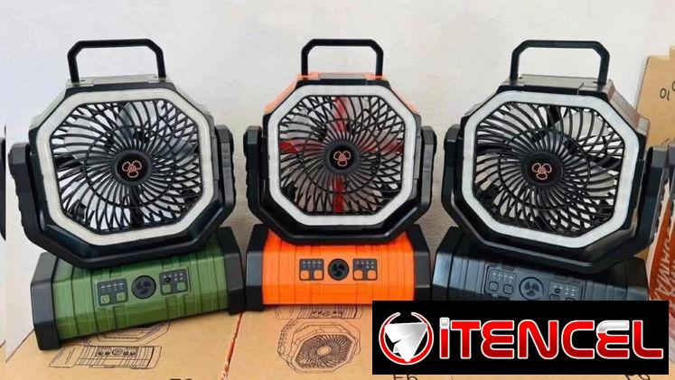 VENTILADORES RECARGABLES MODELO F6 ORIGINALES DE 20.000MAH. NUEVOS DE ALTA DURACION
