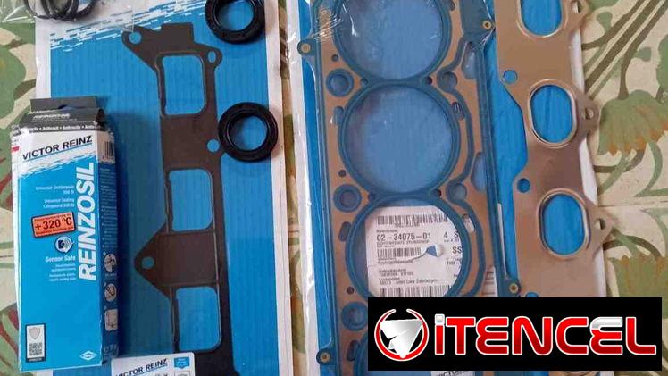 Juego de juntas completo de tapa Block marca Victor Reinz Alemán para Skoda Fabia y VW Polo motor 1.4