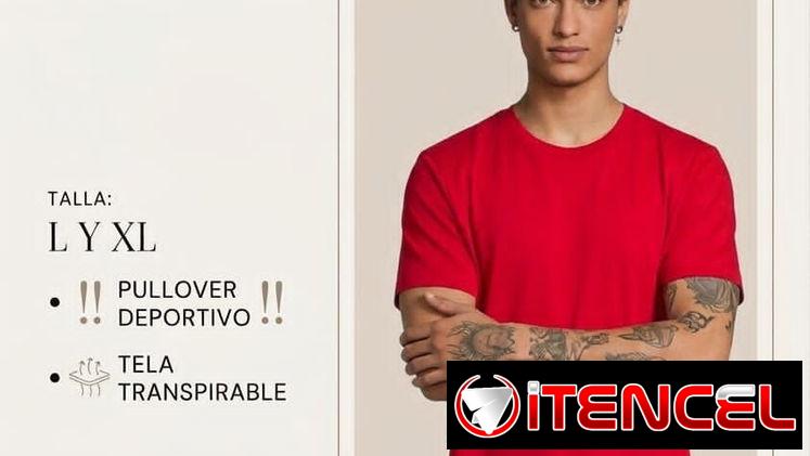 Pullover deportivo L y XL