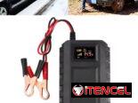 Cargador inteligente para baterias de acido, agm, litio y demas. 12v/8A LCD Display