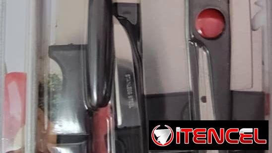 Juegos de cuchillos con tijera incluida