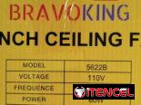 Ventilador de Techo 56 pulgadas color Blanco BRAVO KING 110V  precio $80 USD Transporte Incluido