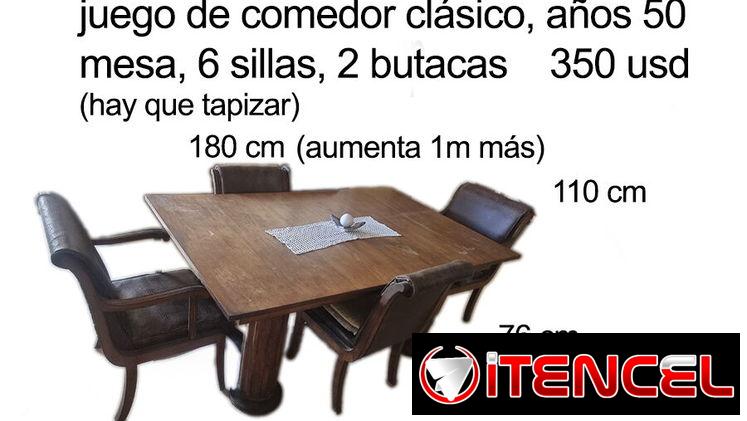 Juego de comedor antiguo en venta