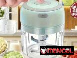 Mini picadora de especias y alimentos recargable
