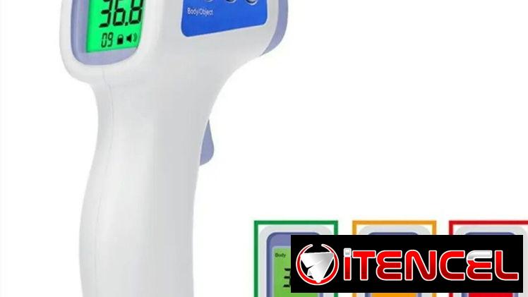 %#Termometro digital infrarrojo de frente nuevo en caja#%