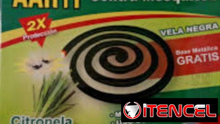 Espirales antimosquitos con agradable frangancia