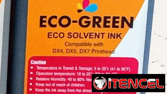 Vendo kit de 4 litros de tinta Ecosolvente (CMYK)