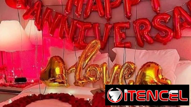 Decoraciones románticas. Un regalo inolvidable
