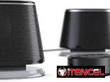 🔊 Bocinas Amazon Basics Bluetooth y USB con Luz Azul Para PC o Laptop Envío Disponible* + Garantía**