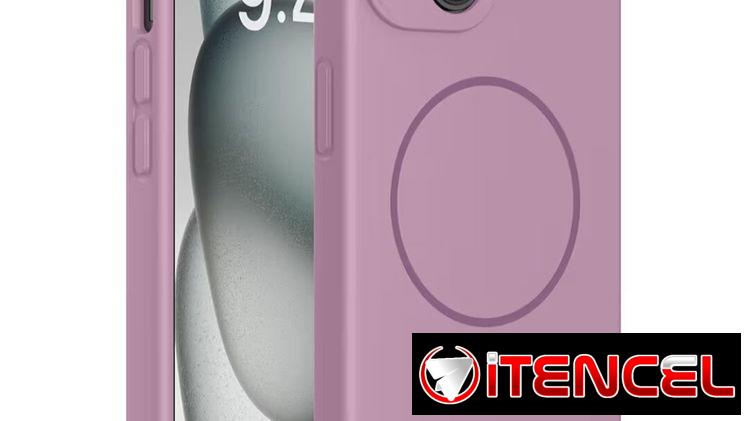 Disponible: Miracase Funda Silicona Líquida iPhone 15 – Blackcurra… | videojuegoshabana.com