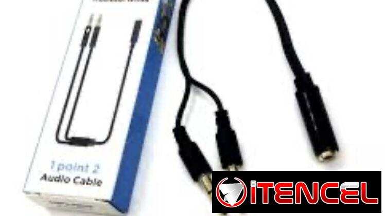 Adaptador para unificar las salidas de audio y micrófono de tu ordenador de 2 a 1 plo 3.5mm. Nuevos…