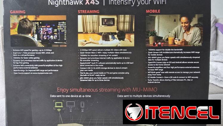 NETGEAR Nighthawk X4S AC2600 (R7800)