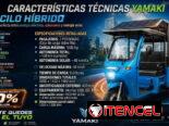 Triciclo con panel solar.