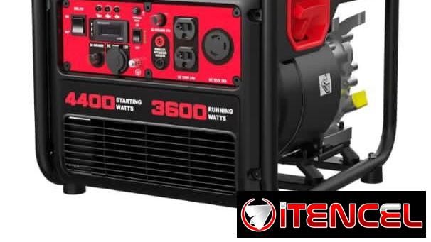 Planta eléctrica y de gas 4400 vatios