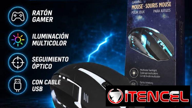 🖱️ Ratón gamer Tech1 🎮