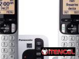 Panasonic KX-TGC222B Sistema de contestador con 2 teléfonos