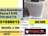 MV-522-Lavadoras automáticas………51596013……Mensajeria Costo adicional