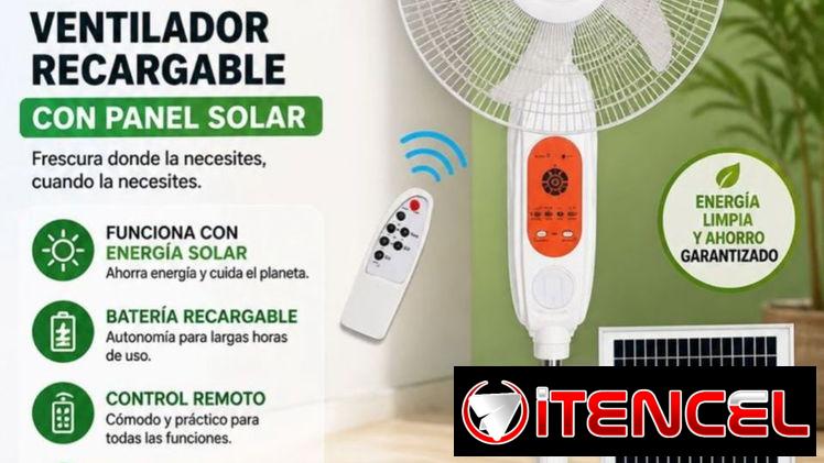 Ventilador Recargable noPedestal