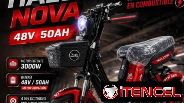 Bicimoto Eléctrica halcon 3000what