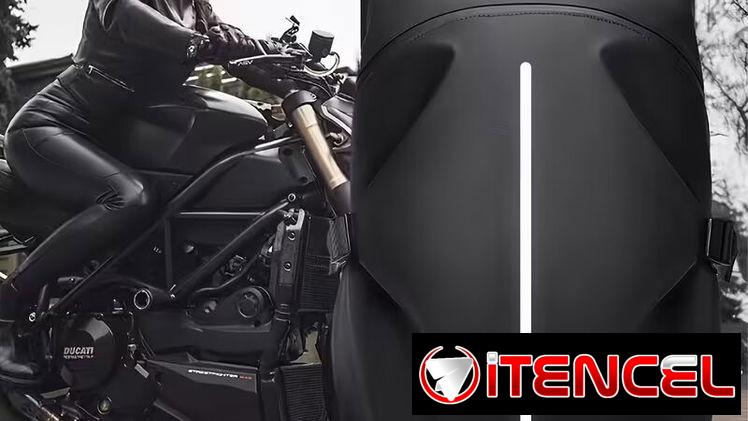 ¡MOCHILA TÁCTICA PARA MOTO CON PORTACASCO!