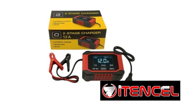 CARGADOR DE BATERÍA 12V / 12A – 200AMP Q7 VPT-0086