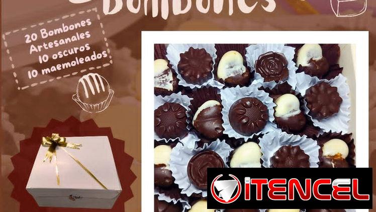 Chocolates Alile, 🎁 Caja de regalo con 20 bombones!