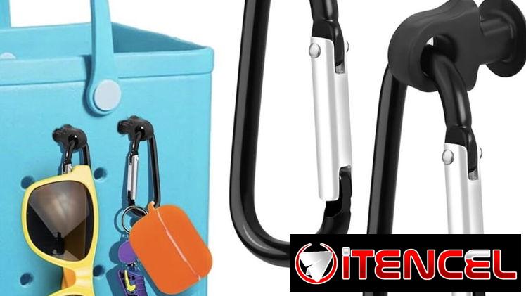 Mity rain Soporte para llaves para bolsa Bogg, accesorios para bolsas Bogg Original X Grande, llavero mosquetón con dije