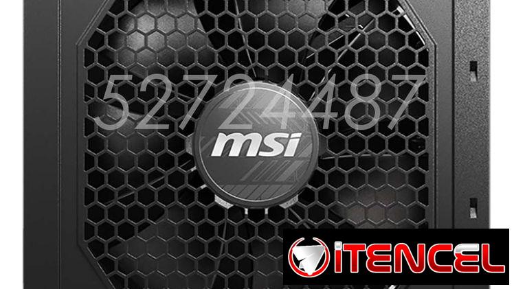 Fuente MSI MAG A850GL PCIE5 (850W/70.5A) 80+ Oro, Full Modular