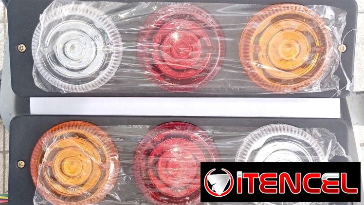 Luces LED Traseras de Posicion/Frenado (“STOPs”) para Triciclos Electricos (Originales del Nippon SE)
