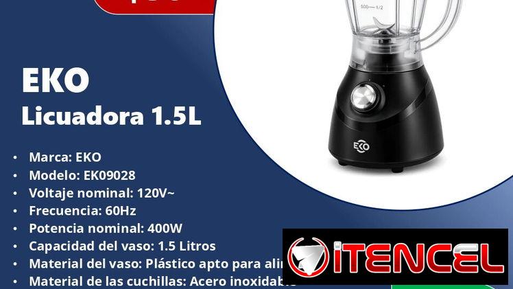 Licuadora / batidora 1.5L Eko