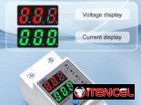 Protector de Voltaje TOMZN CA 110/220v  50/60HZ  63A Ajustable y Digital