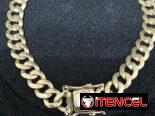 🔱💎CADENAS PARA LUCIR CON LUJO Y TRANSFORMAR TU BELLEZA💎💎💯💯  🔱MANILLA CIERRE DE CAJA CRIOLLA TOKA 9K 11.7g🔱  🔱CA