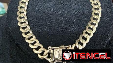 🔱💎CADENAS PARA LUCIR CON LUJO Y TRANSFORMAR TU BELLEZA💎💎💯💯  🔱MANILLA CIERRE DE CAJA CRIOLLA TOKA 9K 11.7g🔱  🔱CA