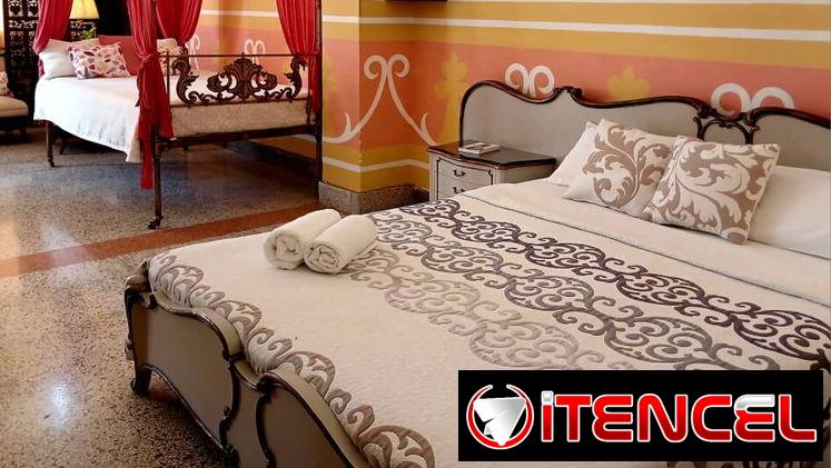 🏠 Hostal En La Habana Vieja. Cada habitación tiene 2 camas. Luz eléctrica las 24 horas. Ofertas de desayuno.