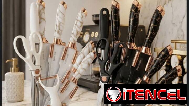 💥 OFERTAZO!! Freidora de Aire WINWOOD 4 Litros y Juego de Cuchillos Profesional. De suprema elegancia para su cocina!!