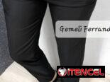 Pantalon negro de vestir