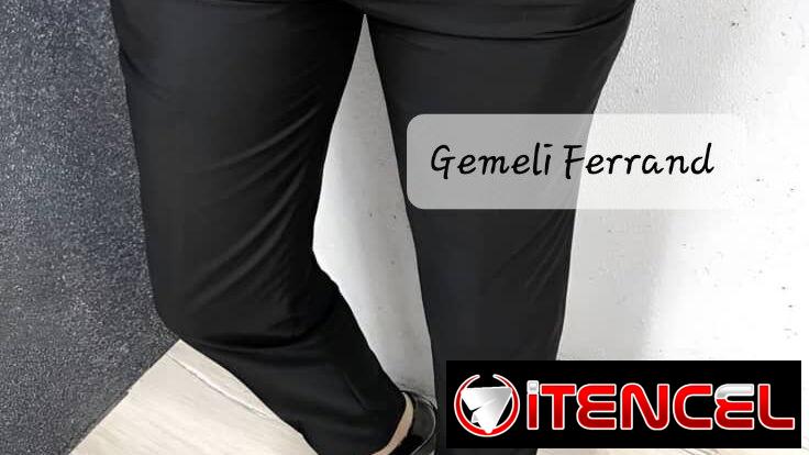 Pantalon negro de vestir