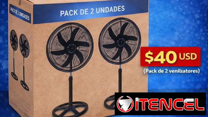 Ventiladores disponibles ✅️