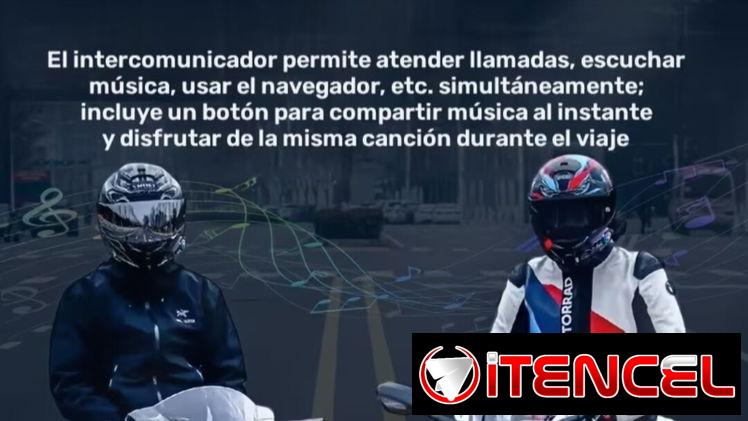 Intercomunicador. Intercomunicadores dobles. Casco Bluetooth. Audifonos Bluetooth manos libres res para casco motos