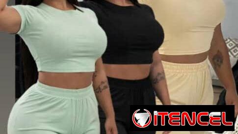 Conjunto pantalonetas mujer .  20 USD