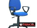 Silla de computadora de oficina con brazos color azul nueva en caja