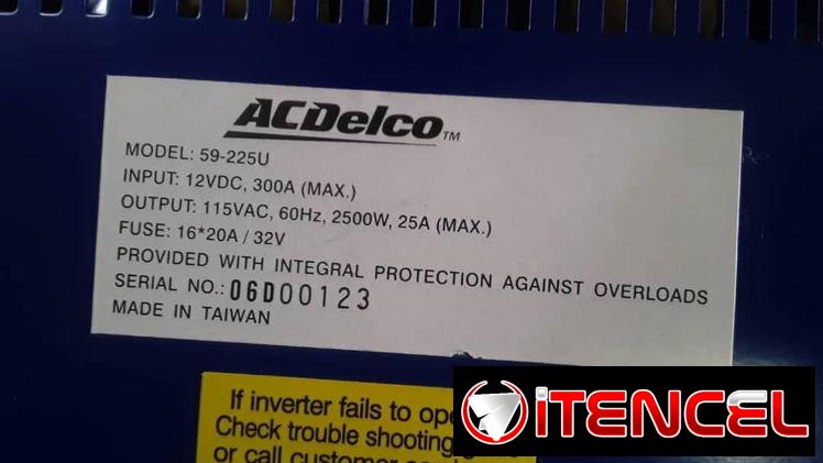 Convertidor de 2500w 110v + Cargador inteligente 12v 24v TODO NEW