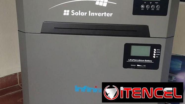 Inversor todo en uno infinisolar  Inversor 6 kw con bateria de 15 kwh