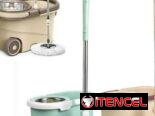 Fregona giratoria con palo extensor y repuestos. Ruedas grandes. Mensajeria disponible