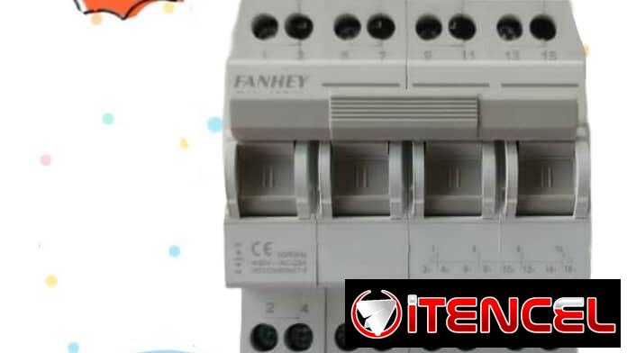 Conmutador de transferencia manual 63A doble tiro 4p 220-440V