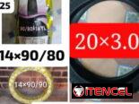 Gomas de bicimoto 14-90/90 y 14-80/90y de bici electrica a buen precio disponible
