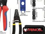 Conectores MC4 Kit de Montaje Completo | Engarzadora, Pelacables de Precisión, Llaves de Montaje, Terminales Metálico