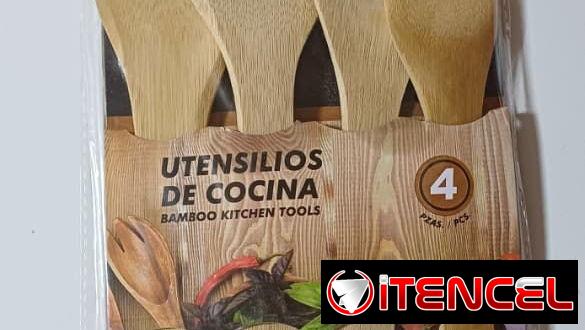 🧧Set de 4 utensilios de cocina/8 usd🧧